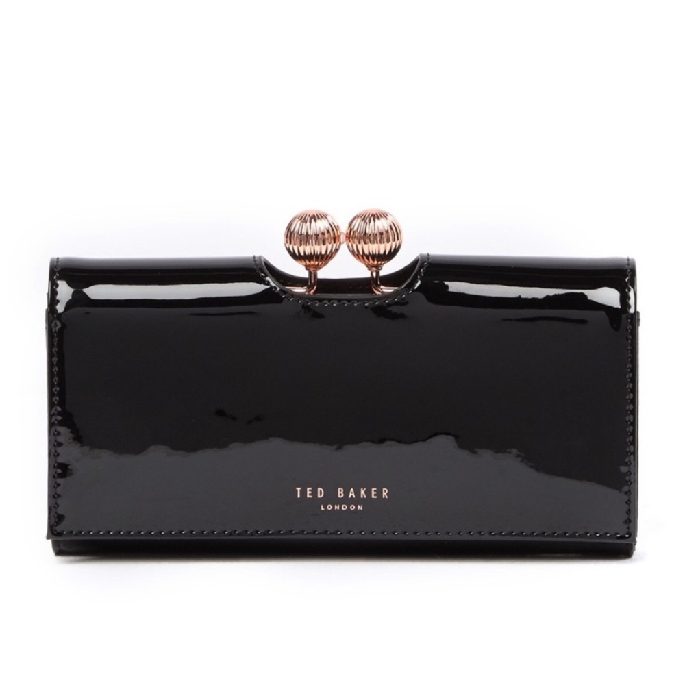 Ted Baker London Bobble Patent Leather Wallet - Picture 2 of 11